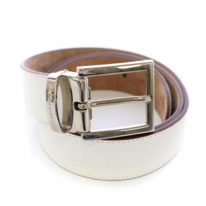 ベルト レザー 95cm 38inch 白 /TK