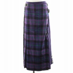 × オニール オブ ダブリン O'NEIL OF DUBLIN 21AW キルトスカート ラップスカート