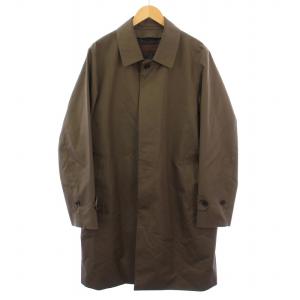 ギャバジンステンカラーコート アウター ロング丈 XL チャコールグレー 1125-120-8686 /BB