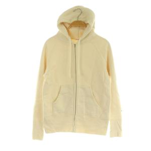 ジップアップパーカー スウェット 裏起毛 3 アイボリー /MY OS