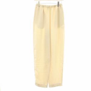 SATIN PANTS サテンパンツ イージーパンツ ワイド 38 ベージュ 8614-299-0108