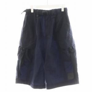 アディダス adidas ヨウジヤマモト M CH2 Sporty Seersucker Pants クロップドカーゴパンツ