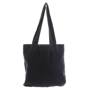 HUNTING WORLD USA製 デニム トートバッグ ハンドバッグ ロゴ 黒 ブラック /BB