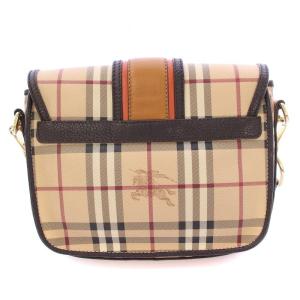 BURBERRY ショルダーバッグ ノバチェック ベージュ ブラウン