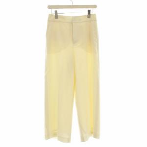 パンツ スラックス ワイド タック 36 白 オフホワイト /G