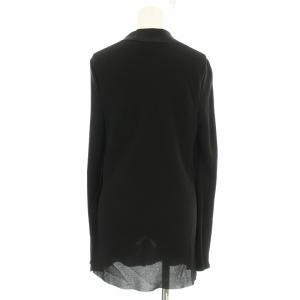 LANVIN シルク テーラードジャケット 2625225 黒 ブラック 38 /G