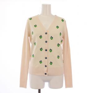 Strawberry Merino Wool Ca Sesame ストロベリーメリノウールカーディガンセサミ