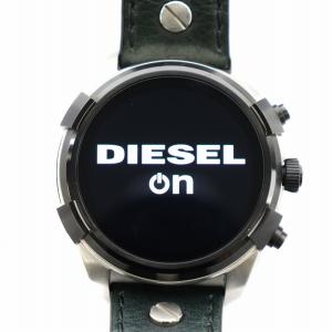 ディーゼルオン DIESEL on スマートウォッチ 腕時計 タッチスクリーン 黒 ブラック DW4D