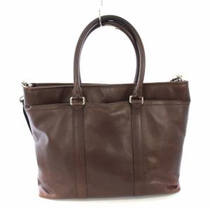 COACH トートバッグ ショルダーバッグ 2WAY レザー 茶 F71562 /TK