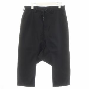 フミト FUMITO サルエルスラックス サルエルパンツ 1 黒 ブラック FU5-PA-05 /AN16