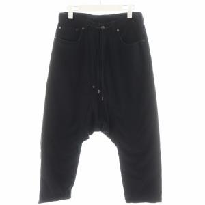 フミト FUMITO サルエルデニム サルエルパンツ コットン 2 黒 ブラック FU5-PA-104