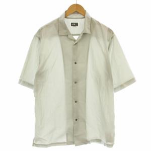 NR22060 マラパイヒルシャツ 半袖 ナイロン シャツ L グレー /G
