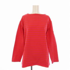 バスクシャツ カットソー 長袖 ボーダー T4 ピンク 130787 /EE