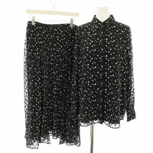 22SS セットアップ 上下 シアードットジャガードウェリア SHEER DOT JQ WELIA シャツ