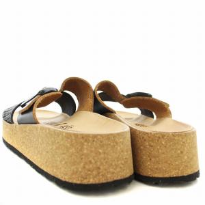 BIRKENSTOCK Papillio パピリオ アルミナ サンダル 36 23cm 黒 ブラック /G