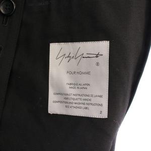 Yohji Yamamoto POUR HOMME 23SS SUMMER TUXEDO W-DRAPING JACKET