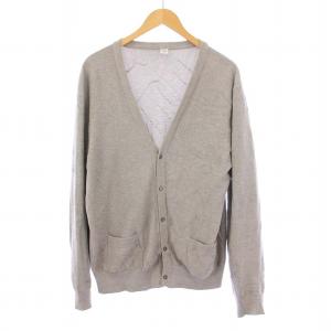 カリグラフィ コットンシルクカーディガン L グレー R24KCL71YWCC