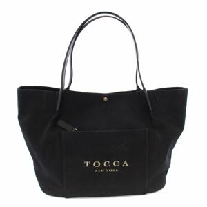 BLOOMING BUD CANVAS TOTE トートバッグ ショルダーバッグ 黒 BONM0216