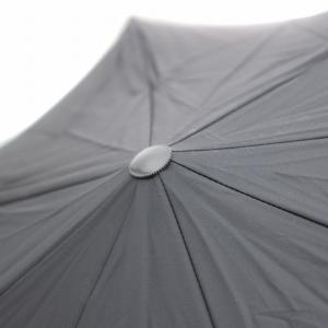 PRADA 折りたたみ傘 折り畳み傘 雨傘 アンブレラ ロゴ プリント 黒 ブラック /BB OH