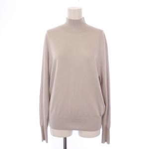 23AW LAWRENCE LEXI ニット セーター 長袖 ハイネック ウール 38 ライトグレー 03-3301718