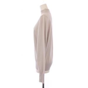 theory luxe 23AW LAWRENCE LEXI ニット セーター 長袖 ハイネック ウール 38 ライトグレー 03-3301718