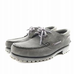 スリーアイクラシックラグ 3 EYE CLASSIC LUG デッキシューズ レザー 26.5cm グレー