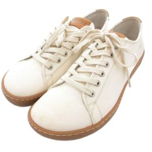 スニーカー シューズ ガムソール 38 ベージュ アイボリー /BS