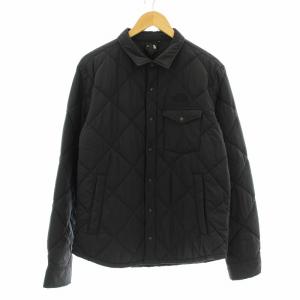 Stuffed Shirt スタッフドシャツ ジャケット 中綿 キルティング ナイロン L 黒 ブラック