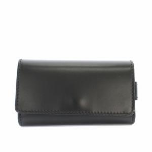 キーケース 6連 レザー 黒 ブラック /YT