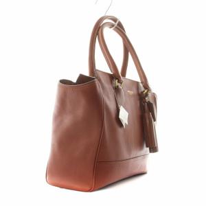 COACH タグ付き レガシー ハンドバッグ トートバッグ レザー フリンジ ブラウン 24201 /NQ