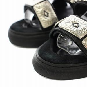 TOGA PULLA メタルスニーカーサンダル METAL SNEAKER SANDALS レザー メタル 36 23.0cm