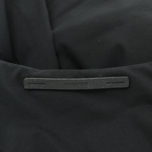 ATTACHMENT ノイズコーティングストレッチ タフタ ダウンシャツ ダウンジャケット ノーカラー アウター 2 黒 ブラック