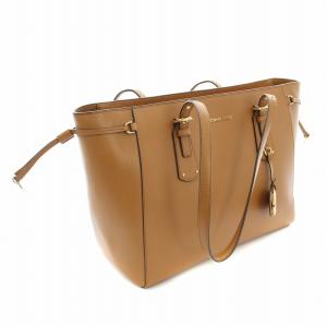 MICHAEL KORS ボイジャー Voyager トートバッグ レザー ロゴチャーム 茶 ブラウン 30H7GV6T8L /YT