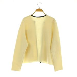 BALLSEY 22AW ウールナイロンブークレー フロントオープンカーディガン S アイボリー /MY OS