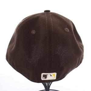 NEW ERA 59FIFTY サンディエゴパドレス オンフィールド ベースボールキャップ 野球帽 帽子 7 1/4 茶