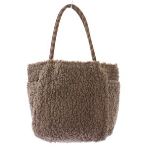 NOMADIS 25AW SAC2 Wボアトートバッグ ハンドバッグ ロゴ F ダークブラウン BOBYCW0303 /BB