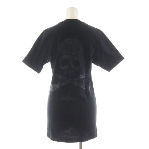 Roen ディズニー Disney ミッキーマウス クラッシュミッキーTシャツ 半袖 プリント 44 ブラック 78047103