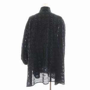 Mame Kurogouchi 20AW Floral Cut Jacquard Shirt シースルー