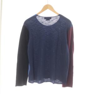 Comme des Garçons Homme Deux AD2020 ニット カットソー プルオーバー 長袖 クレイジーパターン S マルチカラー DG-T013