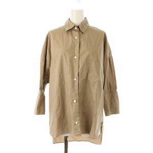 J.BRADLEY CUFF SHIRT シャツ ブラウス ドルマンスリーブ 七分袖 01 ベージュ MB154-5001