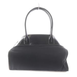 TOD'S トートバッグ ハンドバッグ レザー ブラック /NQ