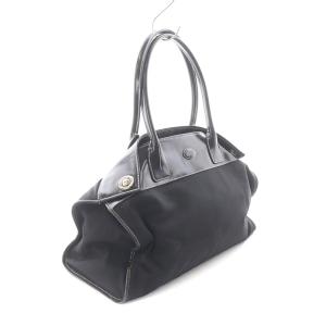 TOD'S トートバッグ ハンドバッグ レザー ブラック /NQ