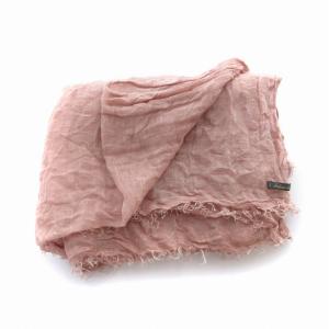 Faliero Sarti ストール フリンジ ピンク /EE