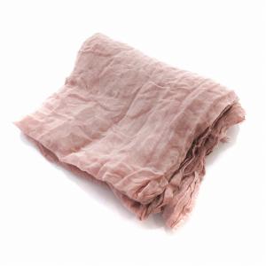 Faliero Sarti ストール フリンジ ピンク /EE