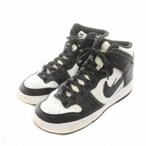 NIKE DUNK HIGH UP WHITE/BLACK スニーカー US9