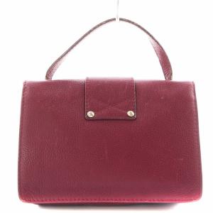 JIMMY CHOO ハンドバッグ ゴールド金具 レザー 紫 パープル /AN9 D OH