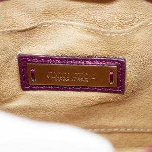 JIMMY CHOO ハンドバッグ ゴールド金具 レザー 紫 パープル /AN9 D OH