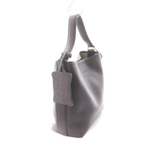 HIROFU ハンドバッグ レザー ブラウン 10672B /NQ