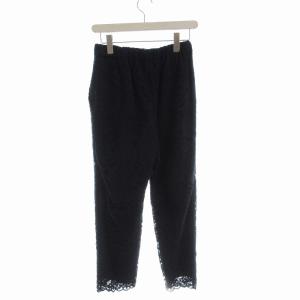 GRACE CONTINENTAL タグ付き レーステーパードPNT パンツ 36 紺 ネイビー 18111038 /EE