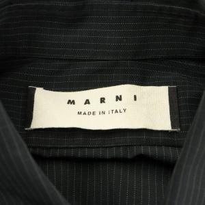 MARNI ジャケット チェック柄 48 黒 ブラック JUMUM01A00TP164 /AN34